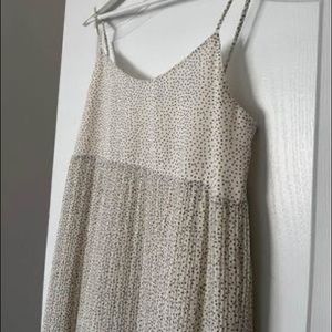 Lined Oak + Fort midi dress — size small